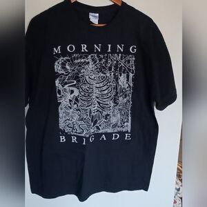 Morning Brigade Indie Folk Rock Band Tshirt